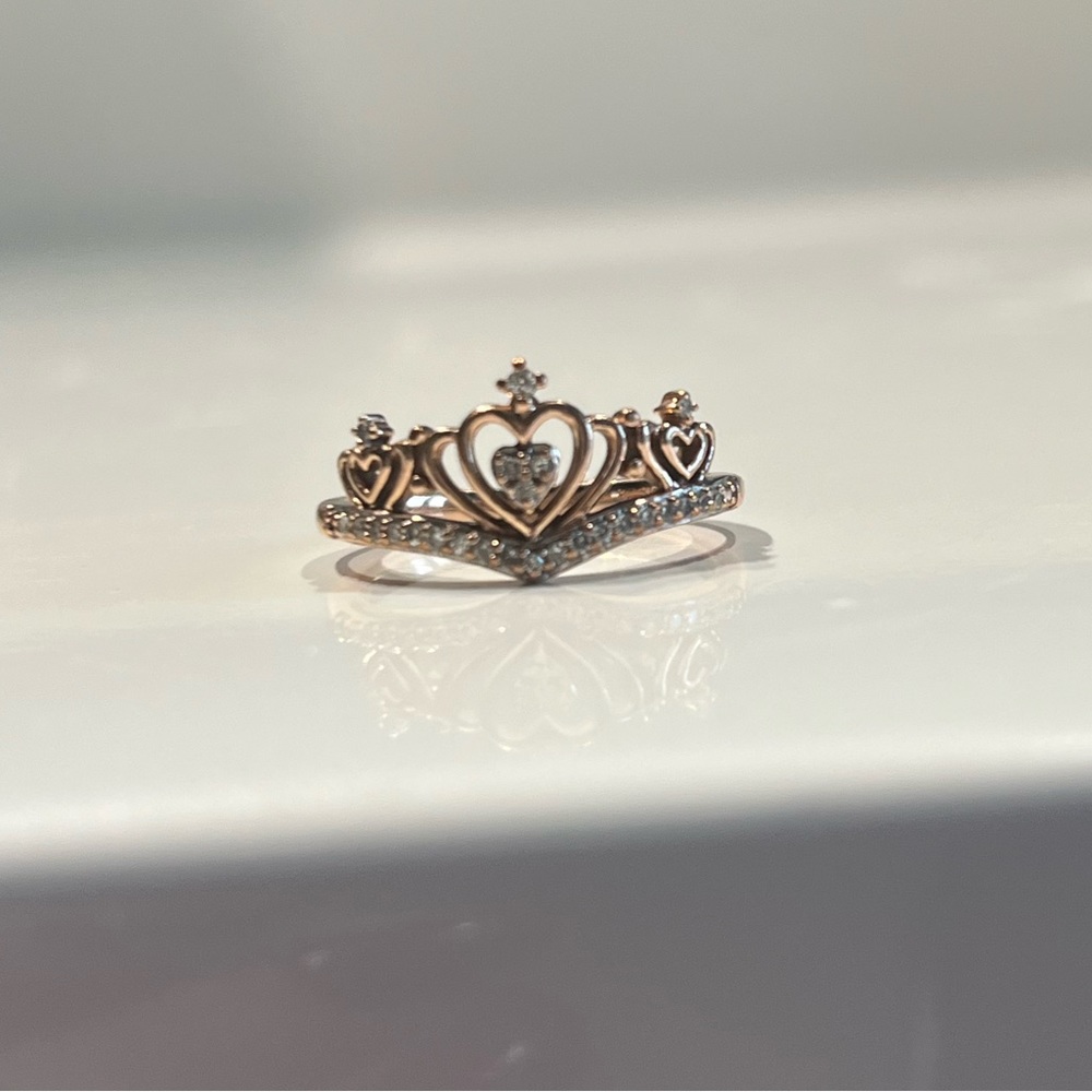 Kay jewelrs, Diamond Tiara ring Rose Gold
